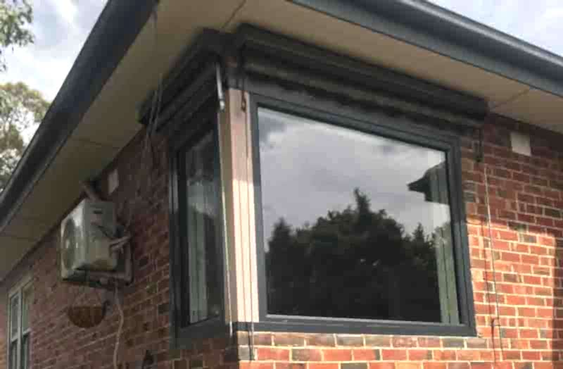 Tilt&Turn window and Fixed window#White inside and Antracite Grey outside colour#Replacement#Lower Plenty_edited
